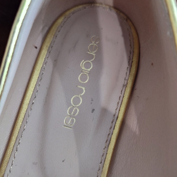 Sergio Rossi Leather Flats - Picture 4 of 8